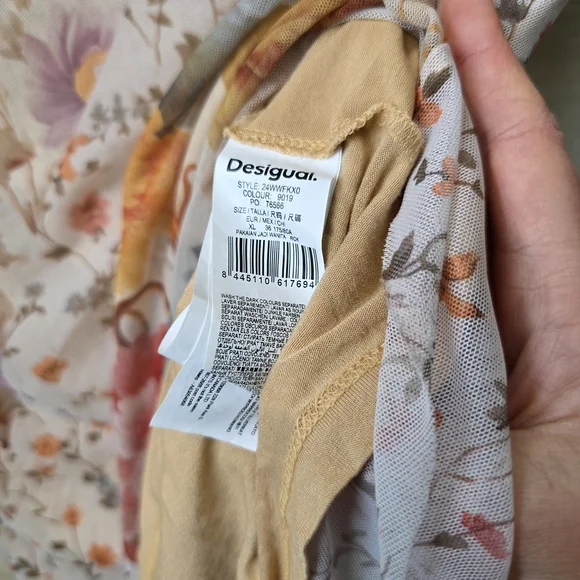 Desigual Multicolor Floral Midi Skirt - Picture 7 of 9